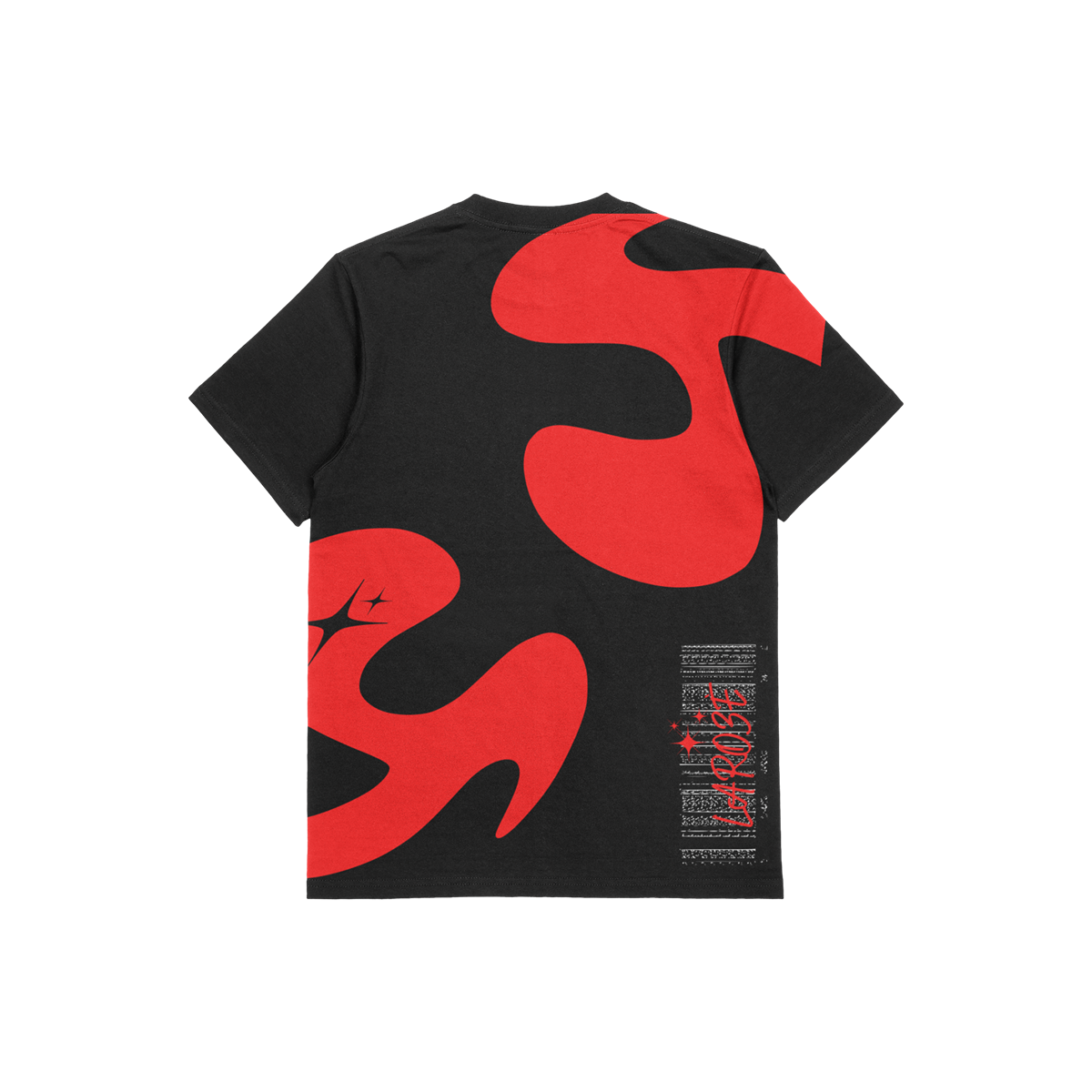 LARØZÈ blood skies tee